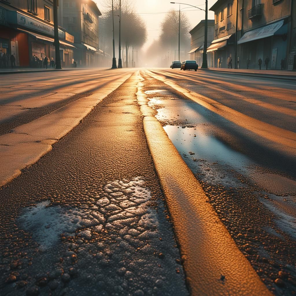 Hyperrealistic Monza Racetrack in Digital Art