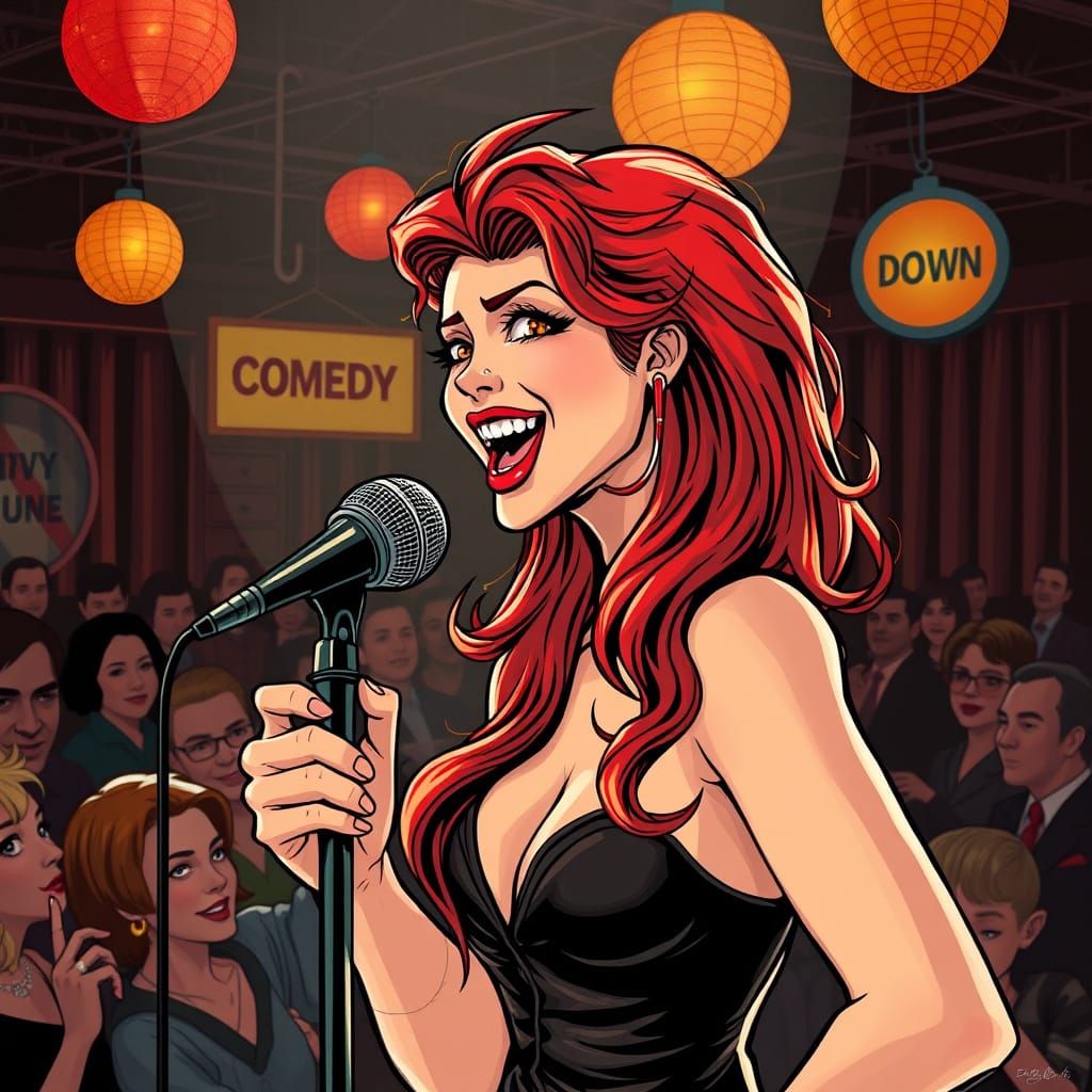 Vampire Comedian Shines Bright on Stage