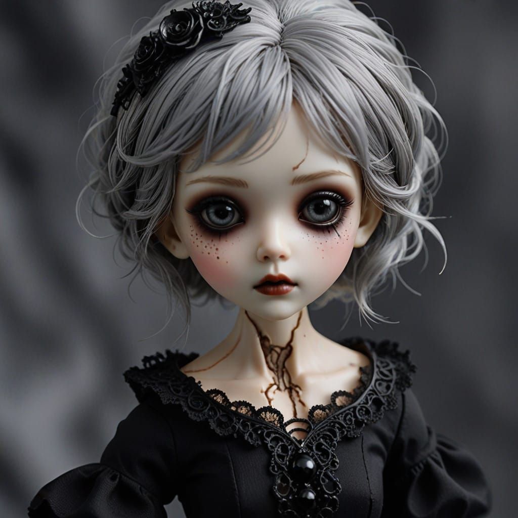 Porcelain Doll with a Dark Secret