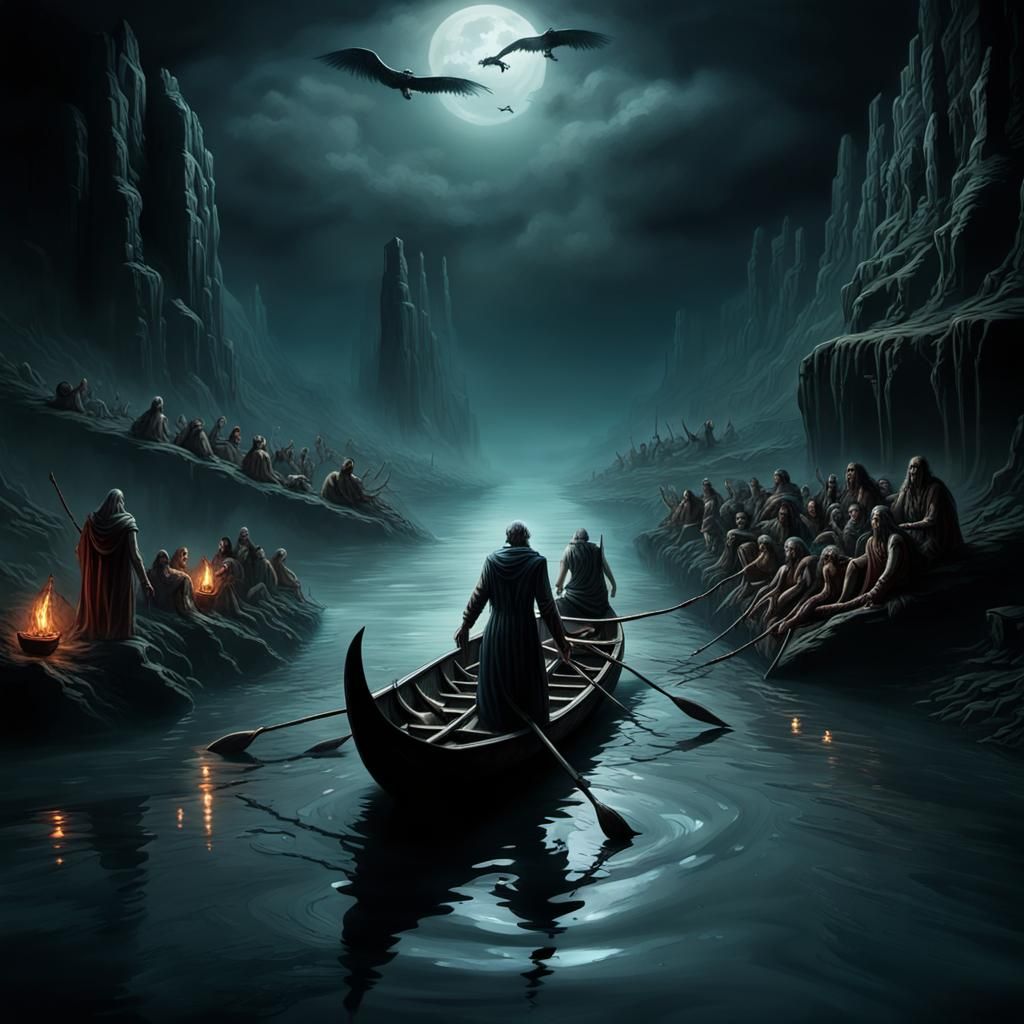 Charon's Ferry: Souls on the River Styx
