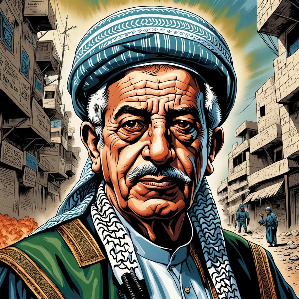 Gnomish Dictator as Evil Monster in Pop Art Style