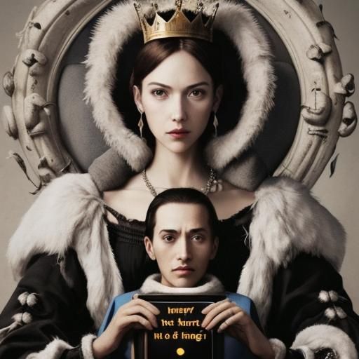 King and Queen of Nothing Conceptual Image