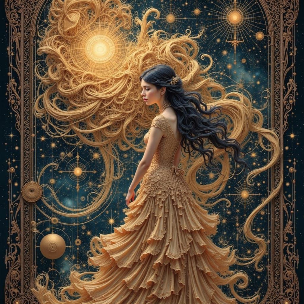 Ebony Princess Before Dissolving Spectral Pencil