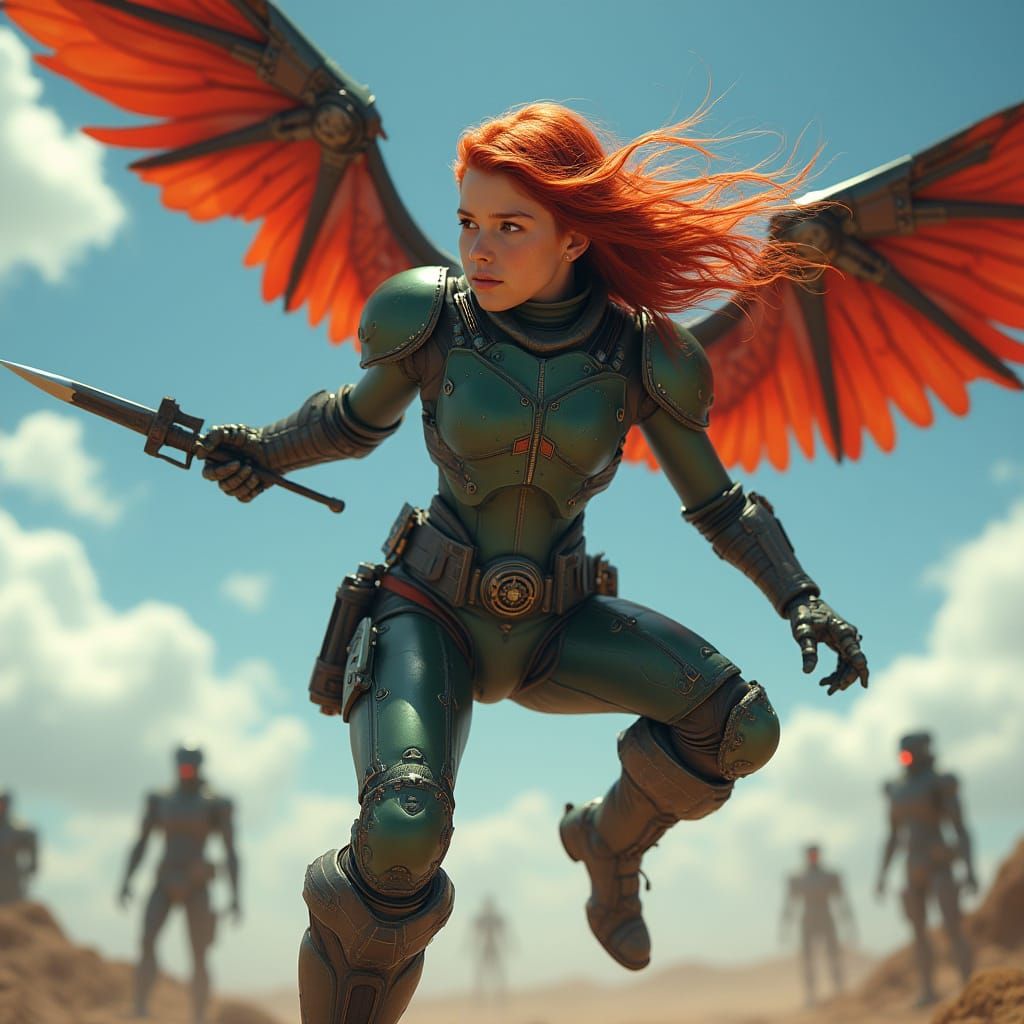 The teenager soldier