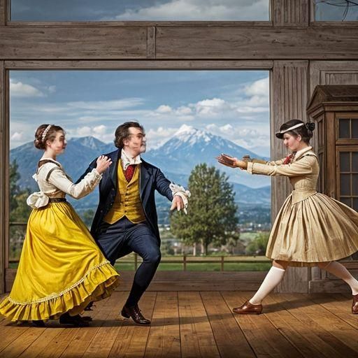 Stick Figures: Running, Wheelchair, and Dancing