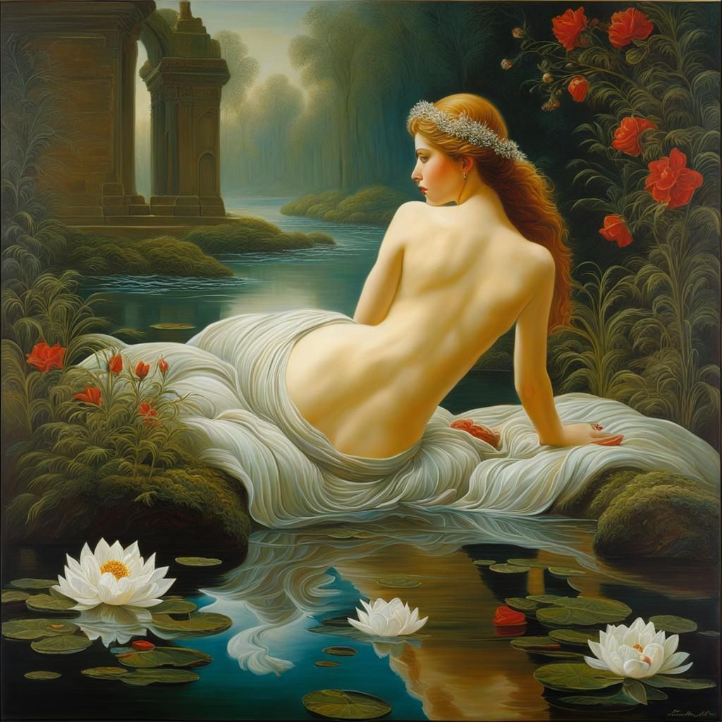 Surreal Fantasy Art with Intricate Details in Pastel Colors