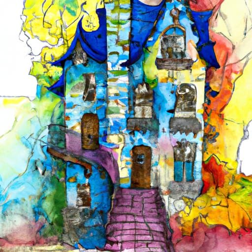 Eviction Notice: Detailed Gouache Painting