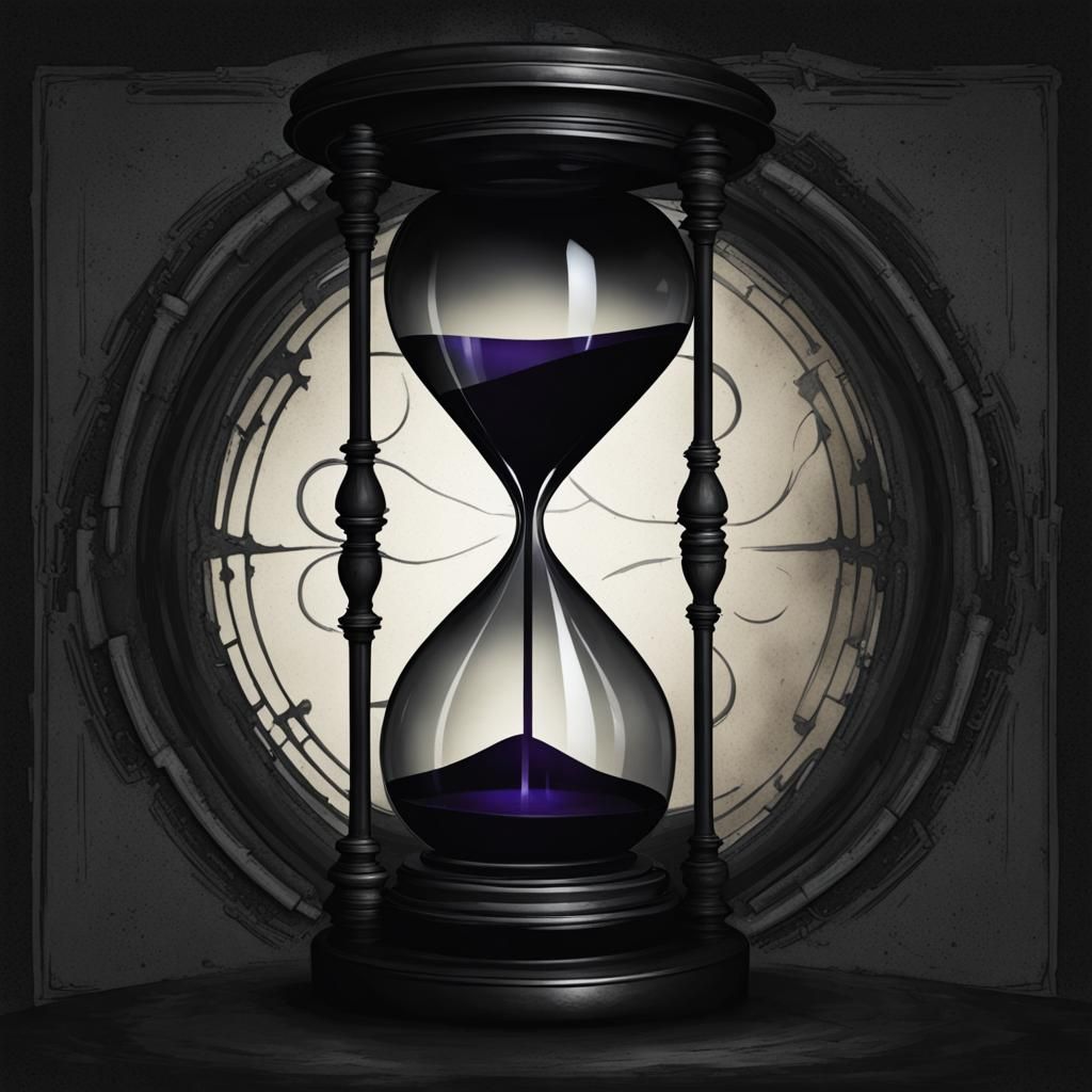 dark hourglass