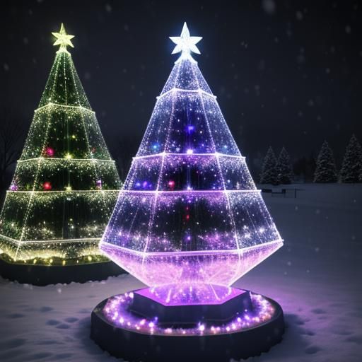 Holographic Christmas Trees