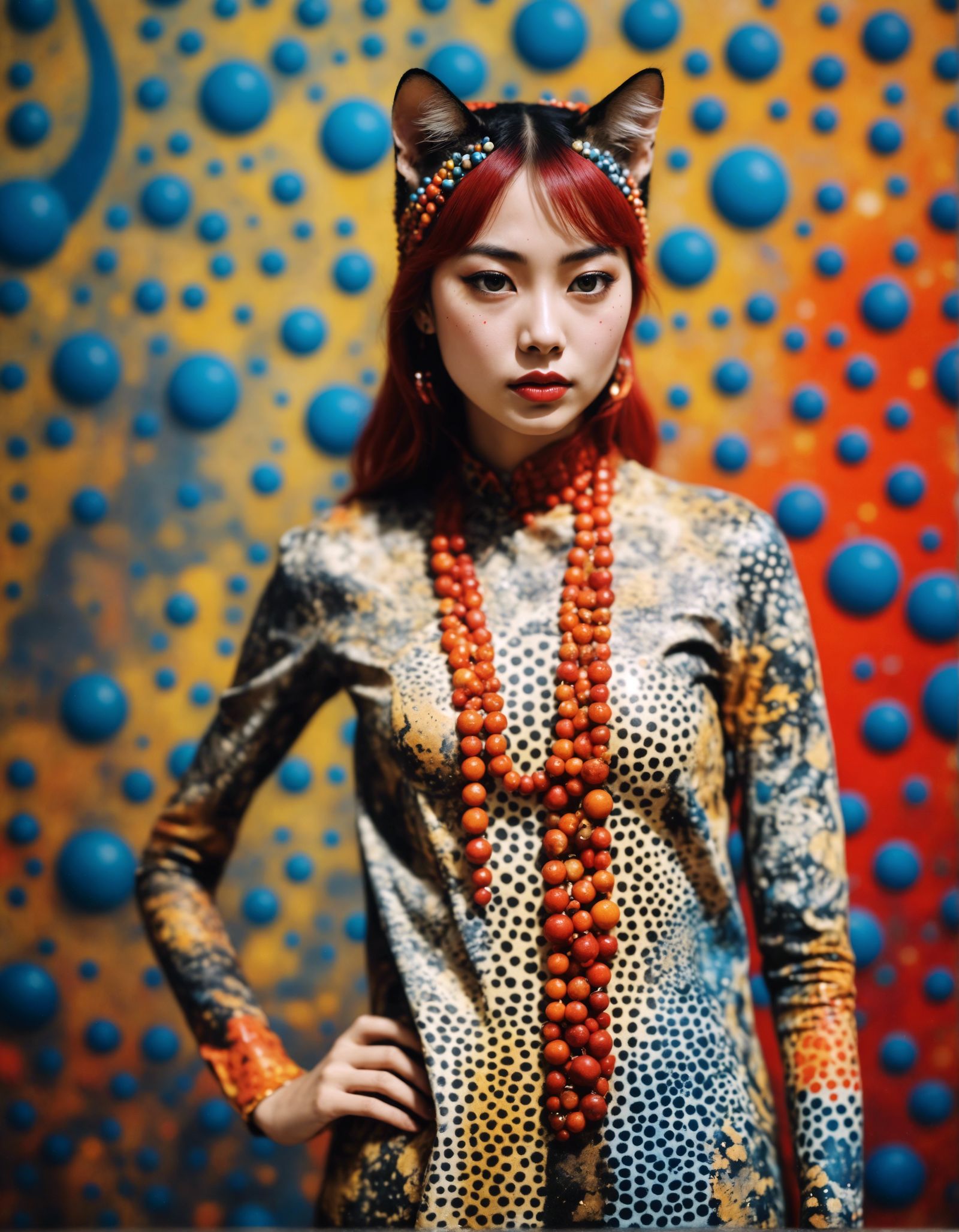 Yayoi Kusama Cat № 13