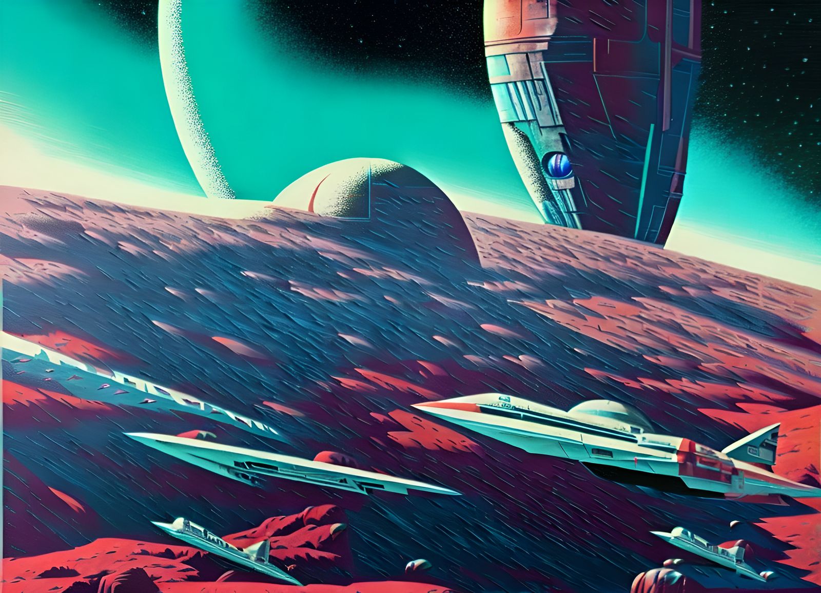 Vintage Movie Poster: The Final Frontier