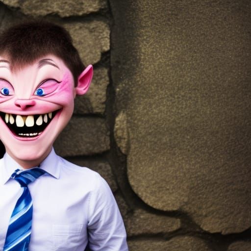 Classic Troll Face Meme Illustration