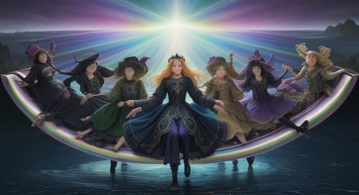 Seven sisters of the sea