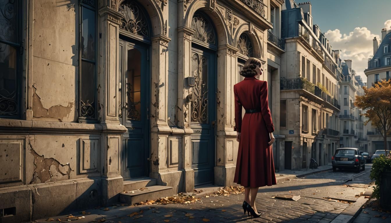 Femme Fatale in Paris: Matte Painting in Unreal Engine