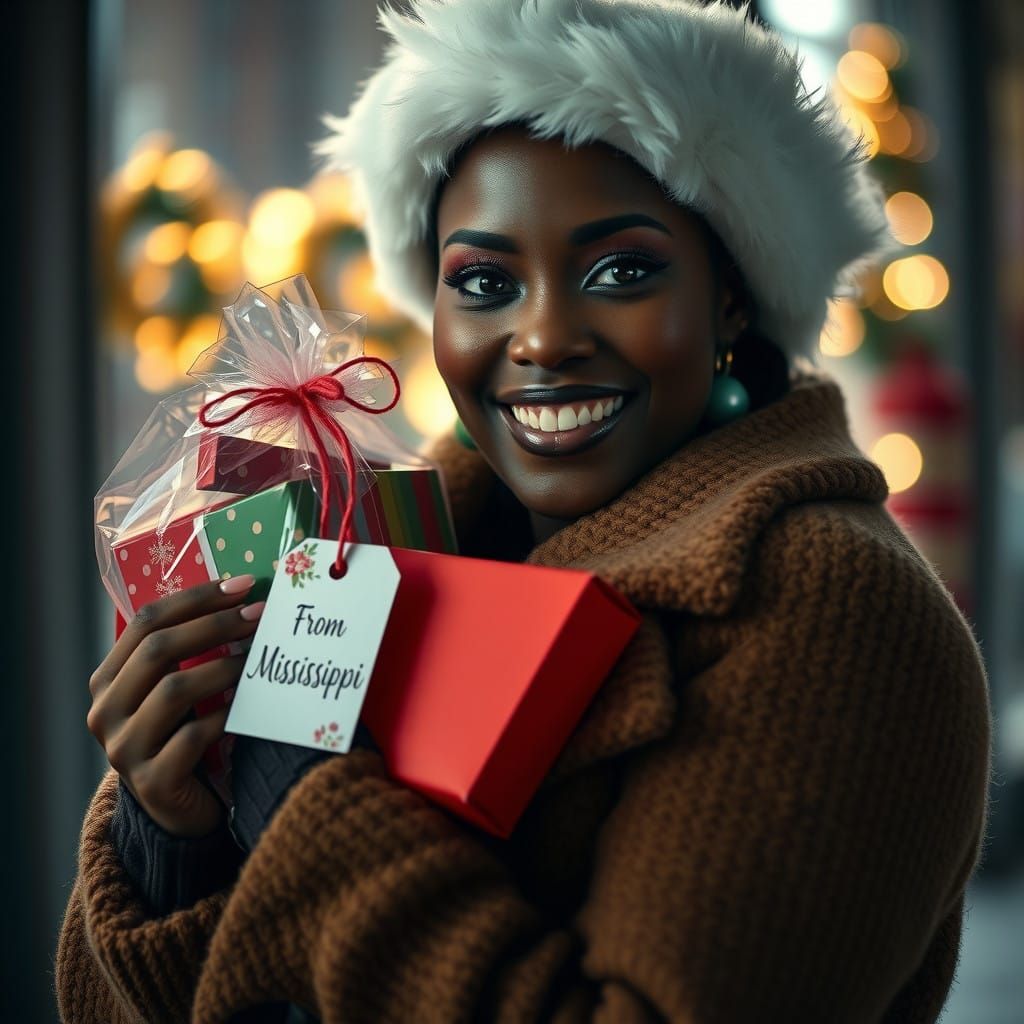 Stunning Everyday Saint Claus in Cozy Winter Wonderland