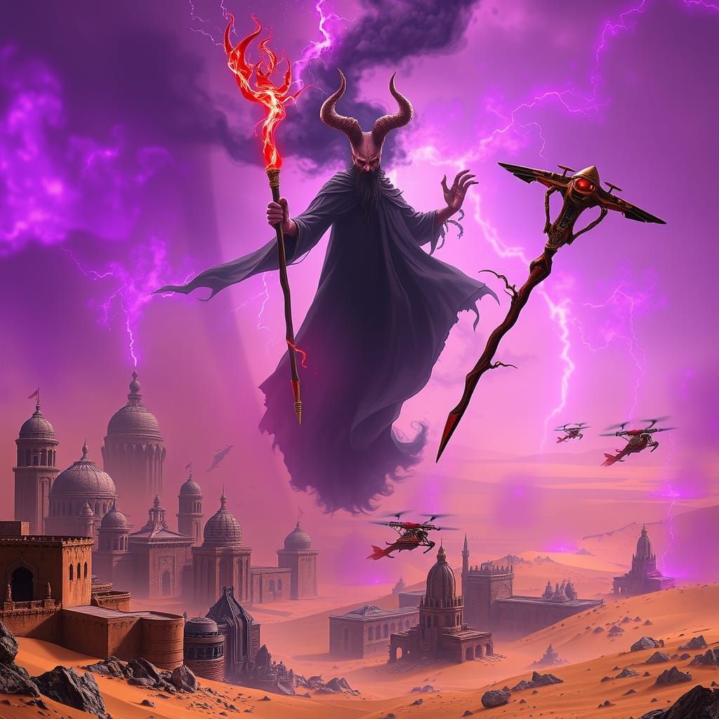 Jafar: Demonic Genie-Lich of the Desert Realm