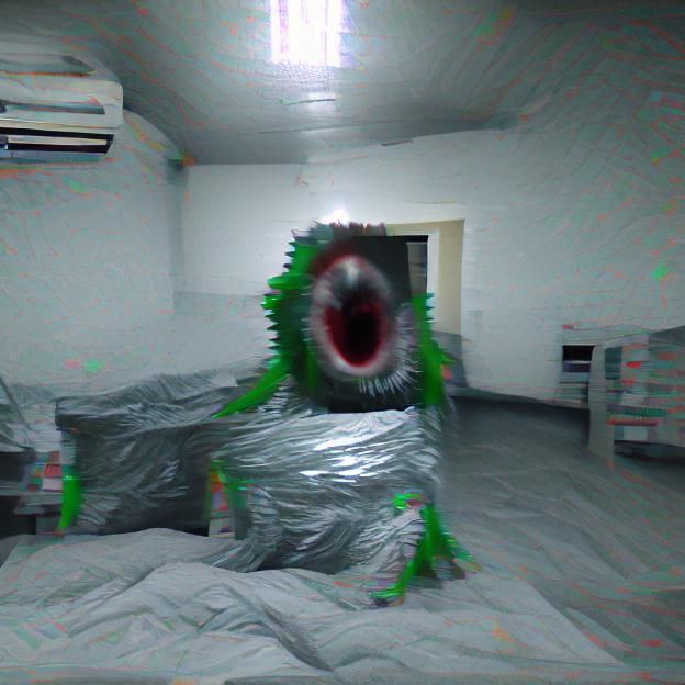Scary 3D Monster in High Resolution