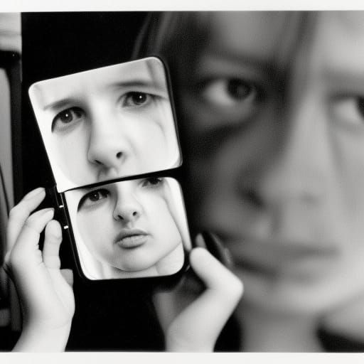 Tragicomic selfie
