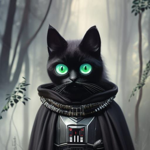 Death Stare Darth Kitty