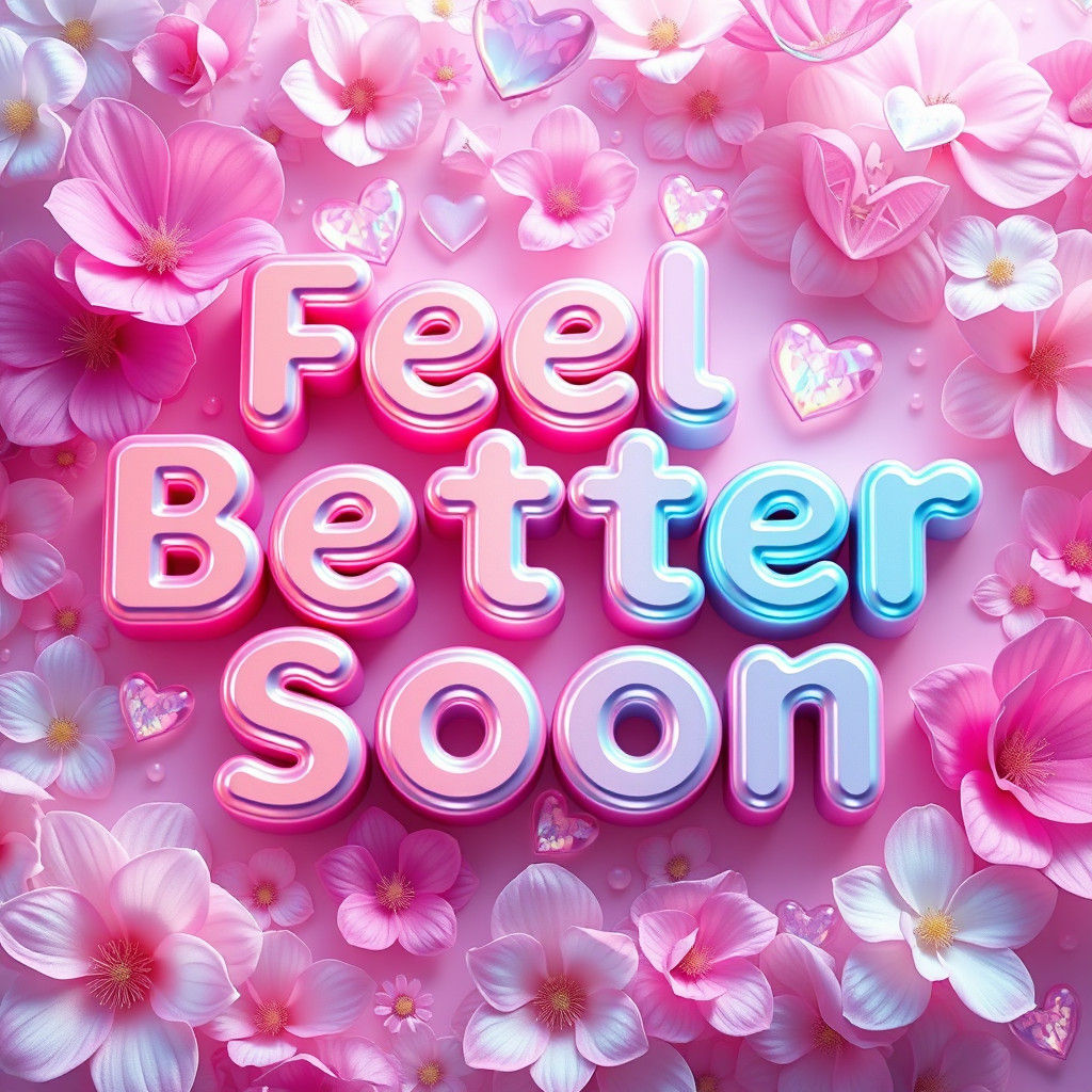 Feel Better Soon in a Dreamlike Style