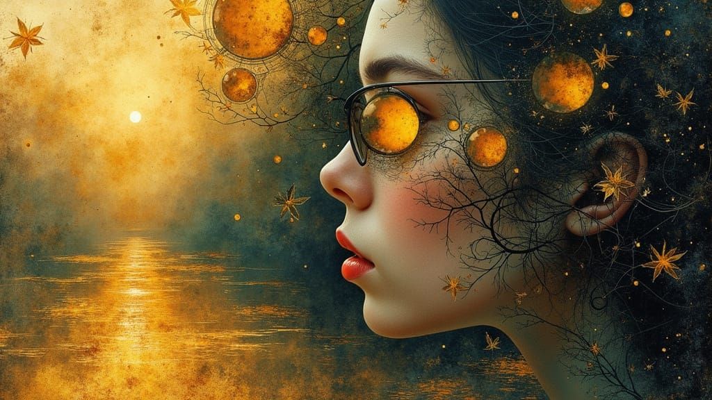 Surreal Optical Illusion with Dreamlike Beauty