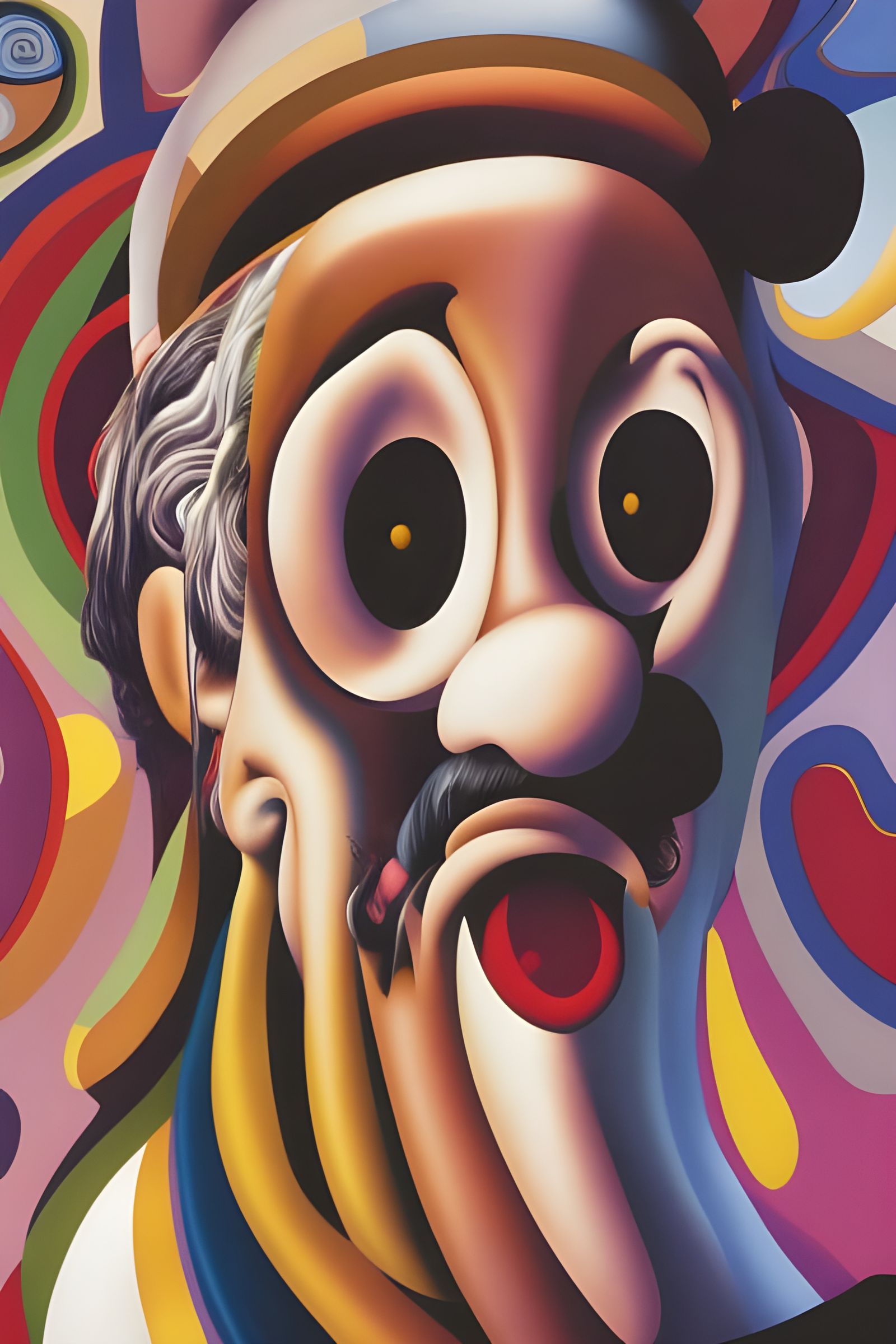 Hyperdetailed Abstract Art with Magical Particles