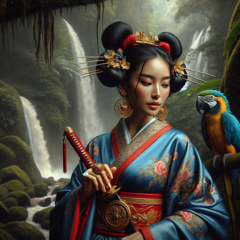 7 year old girl and a cow