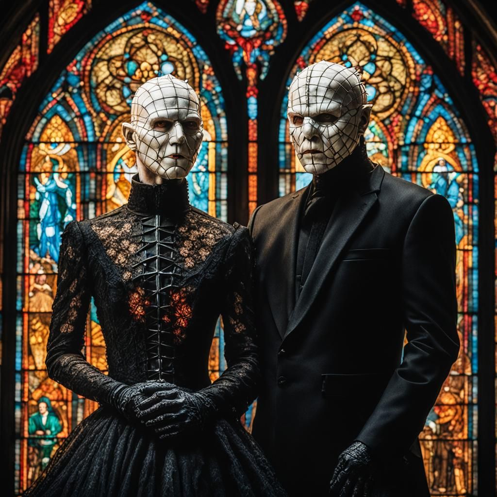 Pinhead's Wedding: A Hellraiser Cinematic Portrait
