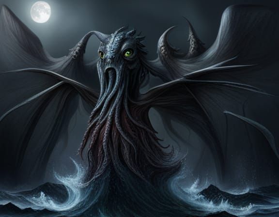 Cthulhu: Intricate Rendition of Lovecraftian Horror