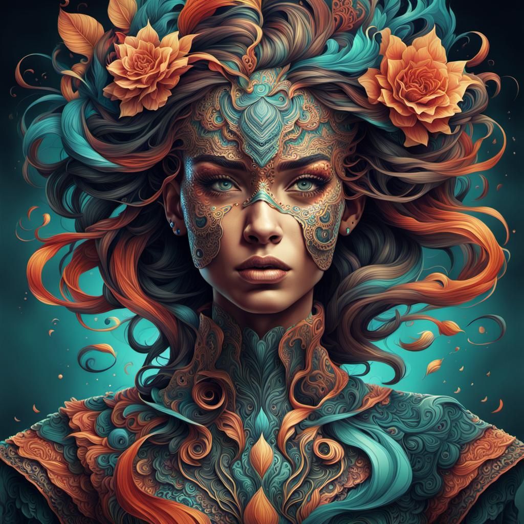 Fearless Leaders in Vibrant, Hyper-Realistic Digital Art