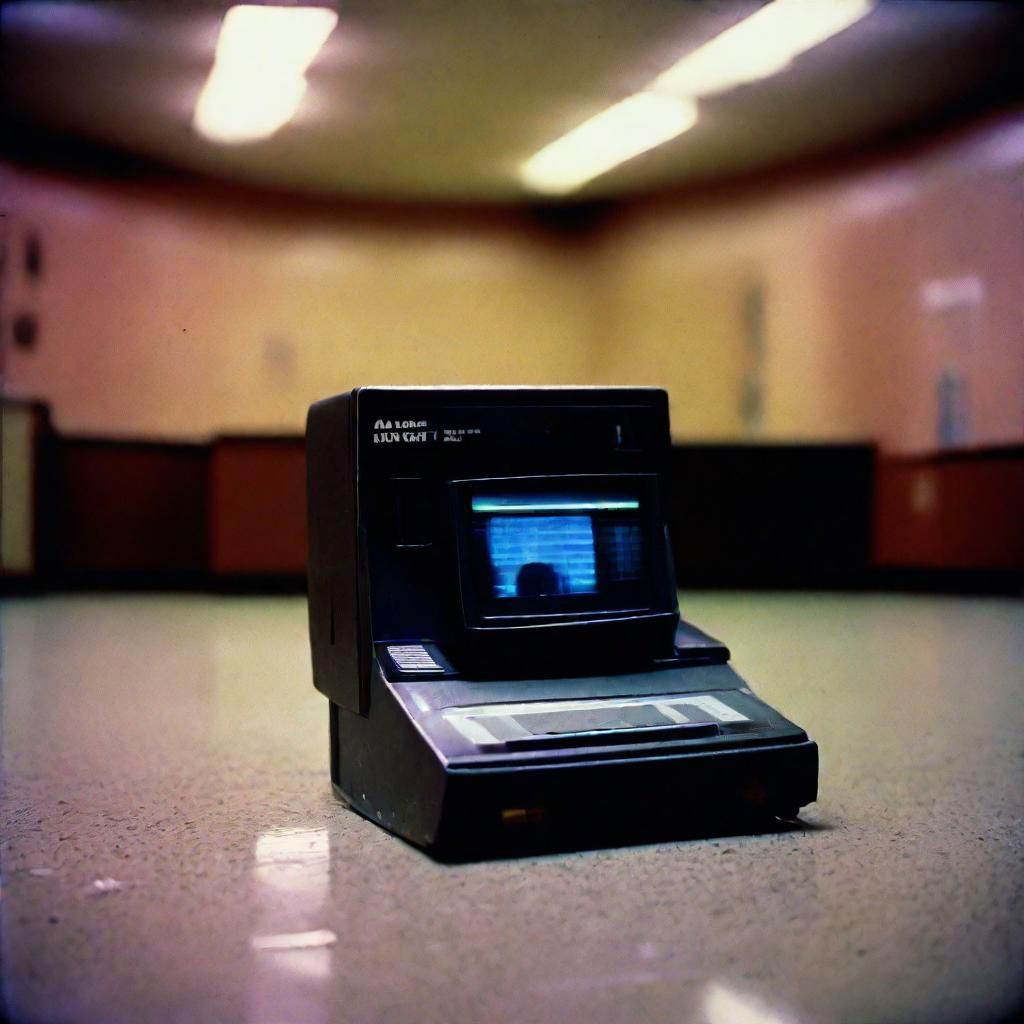 Surreal 80s Found Footage: Abandoned Airport VHS