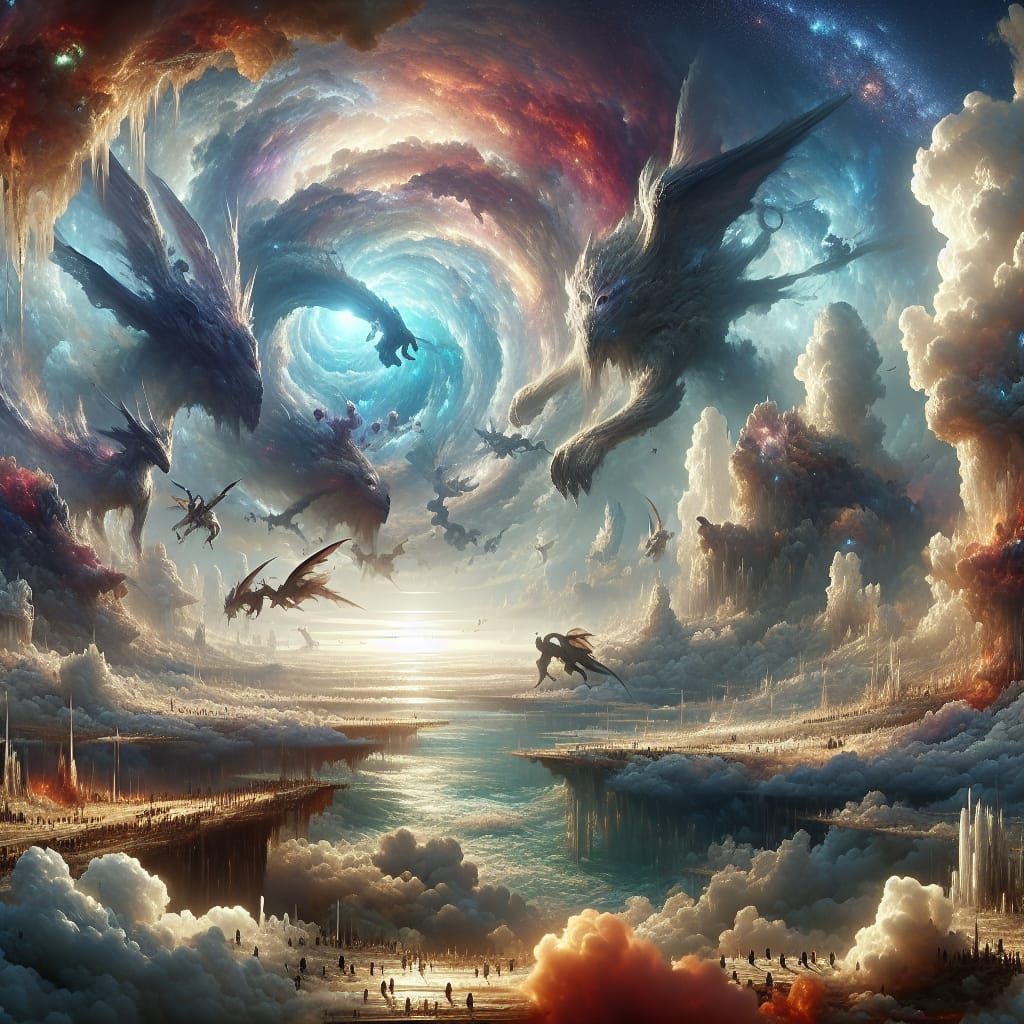 Fantastic Creatures Journey Through Hyper Distance