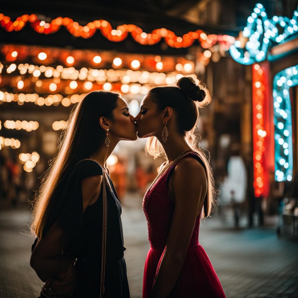 Two Women Kissing