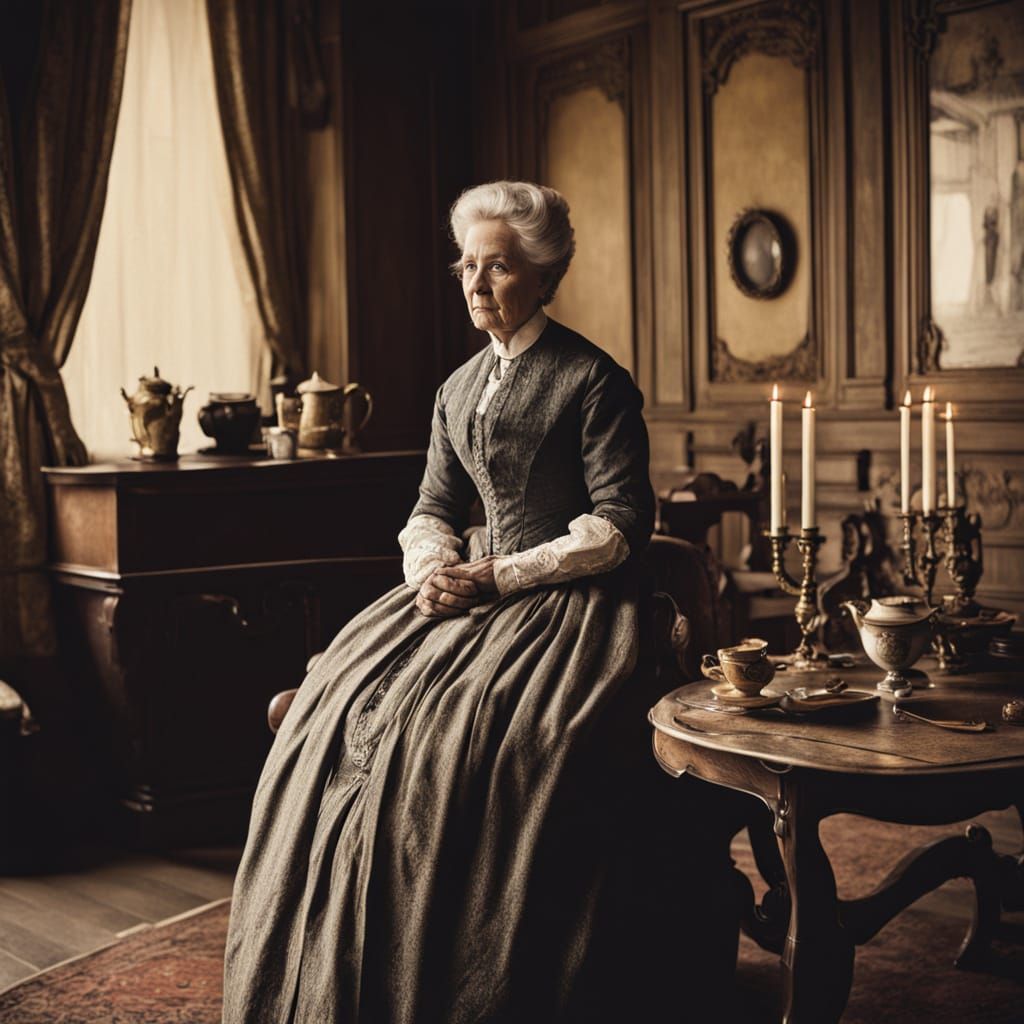 A Dignified Housekeeper in Noble Splendor