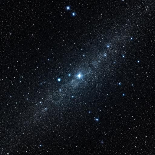 Twinkling Stars Over Barren Land: High Definition