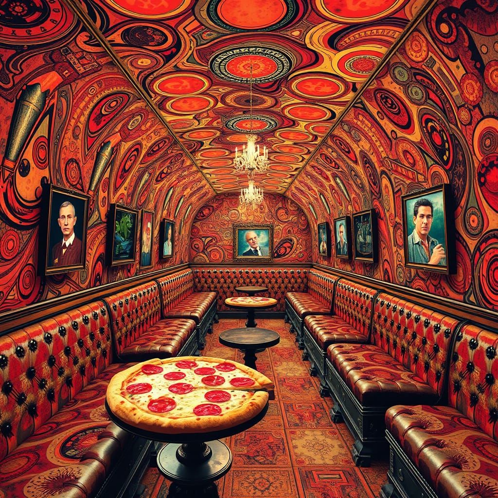 Transporter Room Glitch: Pizza Parlor Edition