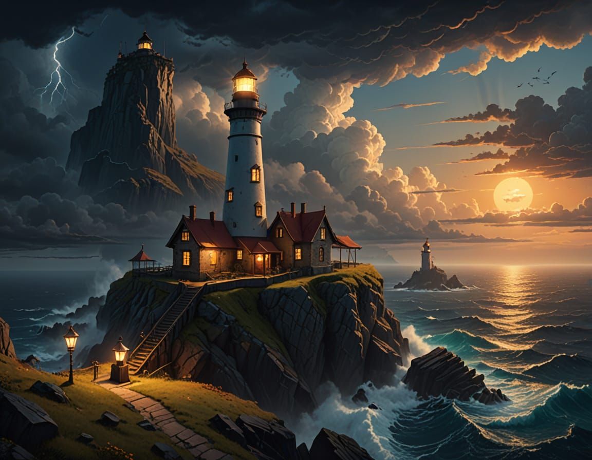 Lighthouse fantasy