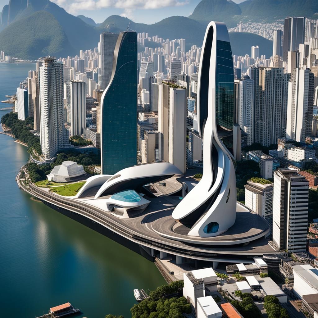 Rio de janeiro do futuro utópico
