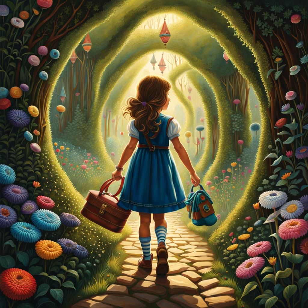 "Lyla’s Lucky Laces Lead to a Labyrinth of Licorice"