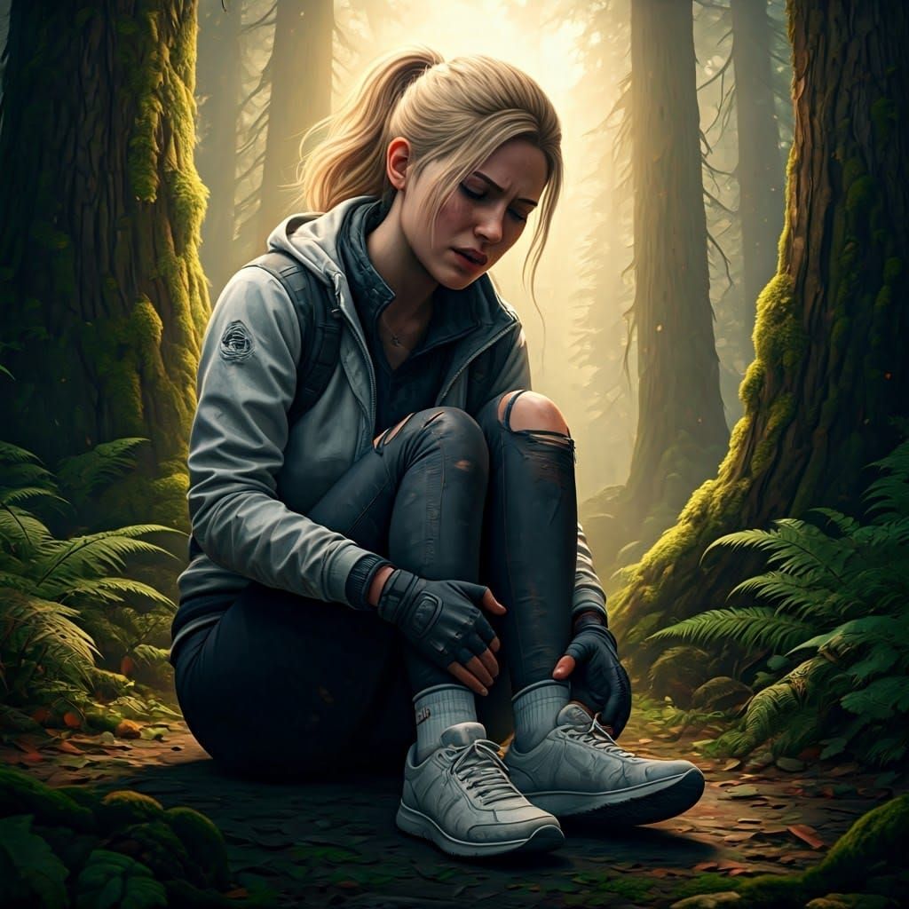 Agony in the Forest: Fantasy Concept Art