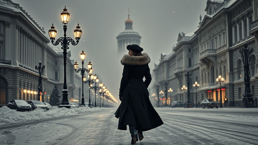 19th Century St. Petersburg Street Scene