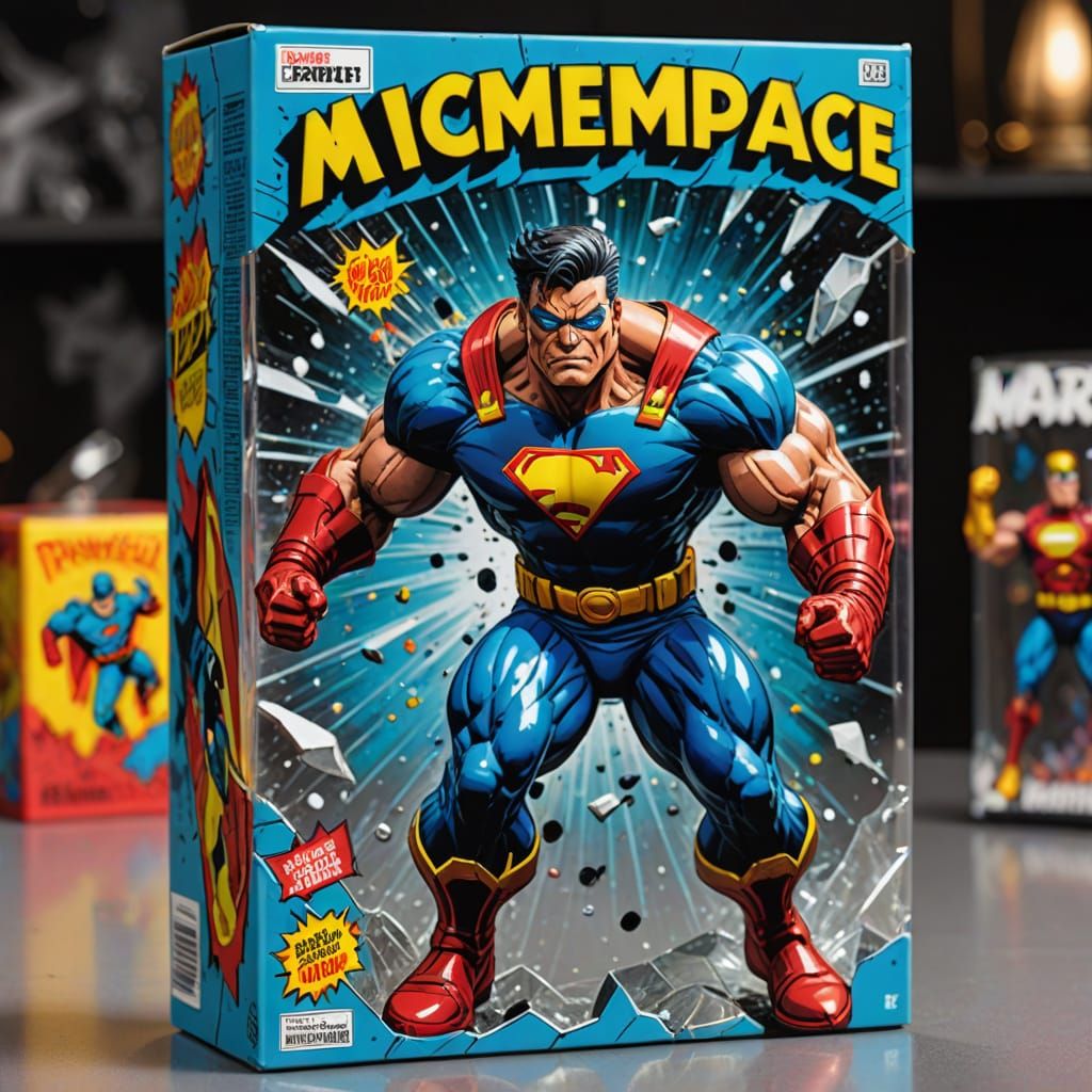Comic Book Action Figure Packaging Masterpiece