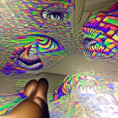 AI Generated Trippy Image