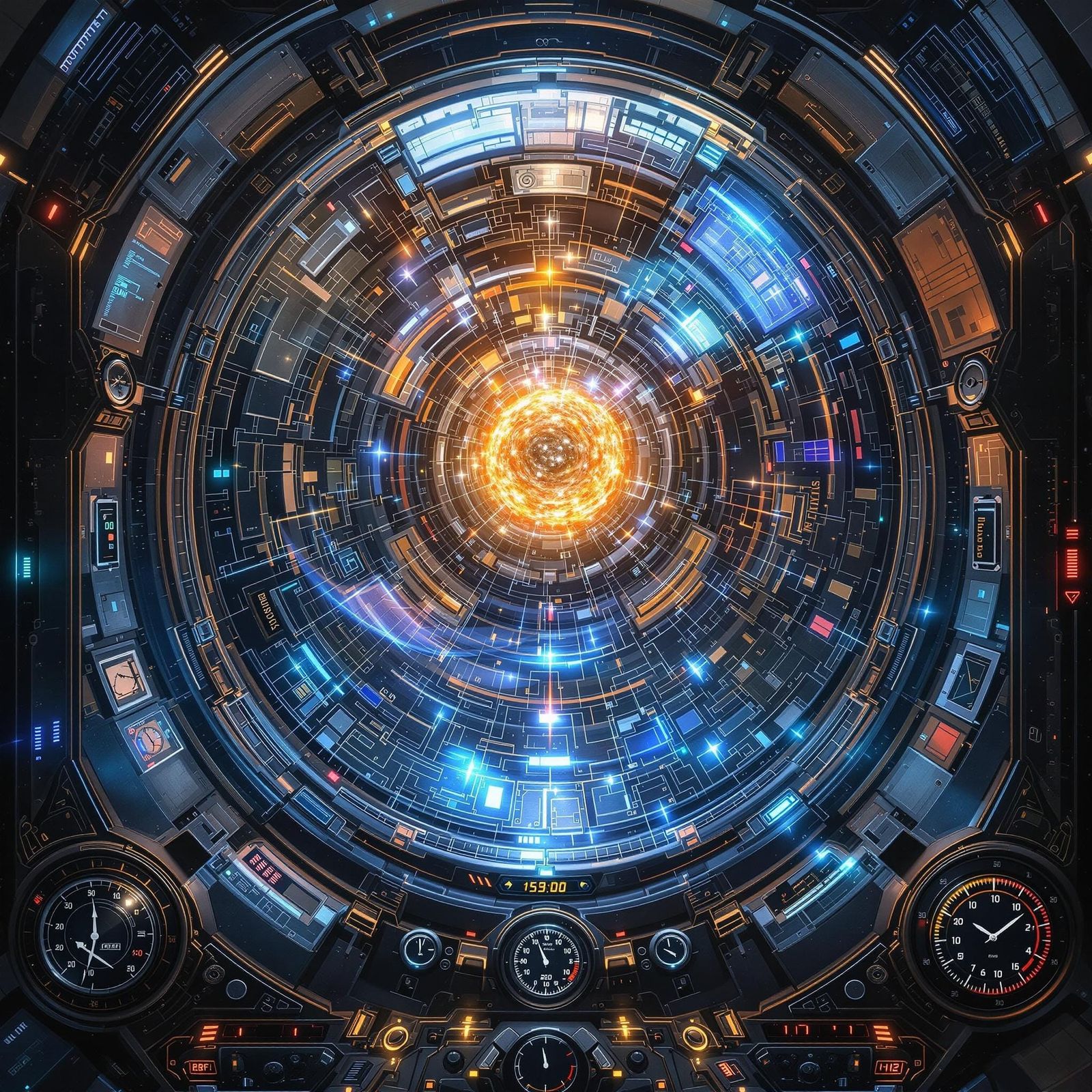 Hyperrealistic Window to Another Universe