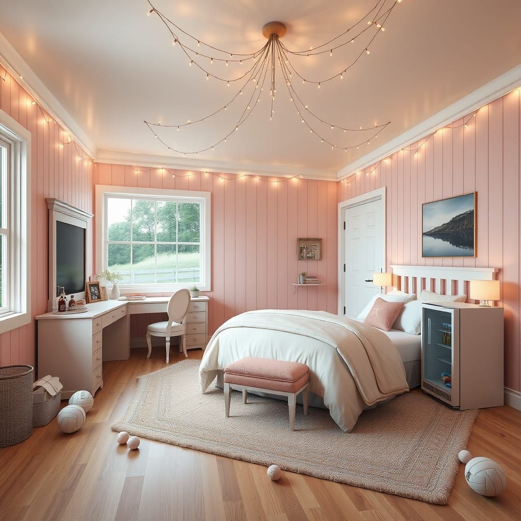 Modern Farmhouse Bedroom with Whimsical Touches