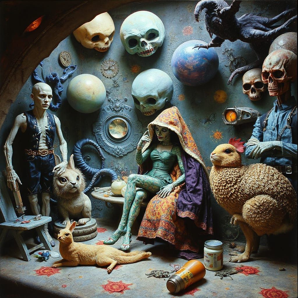 Surreal Odyssey in Steampunk Fantasy