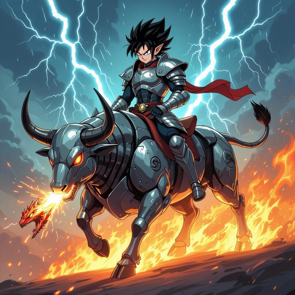 Dragon Ball Z Elf Made of Steel and Fire