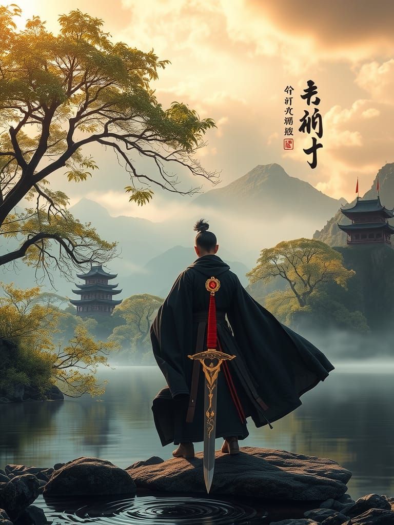 Enchanted Realm of Time Swords with Time Keeper