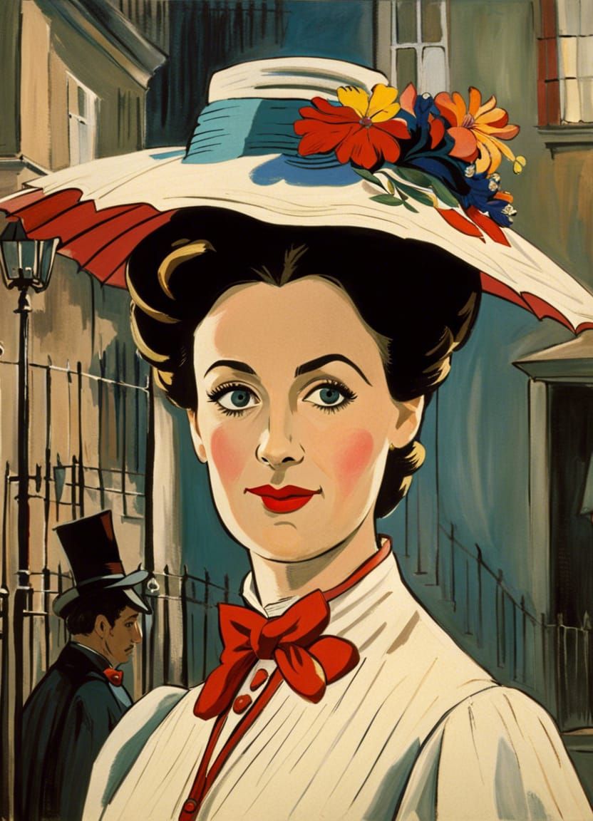 Mary Poppins, by Pablo Picasso