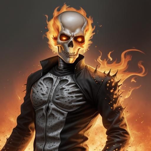 Ghost Rider: Iconic Fiery Spirit of Vengeance